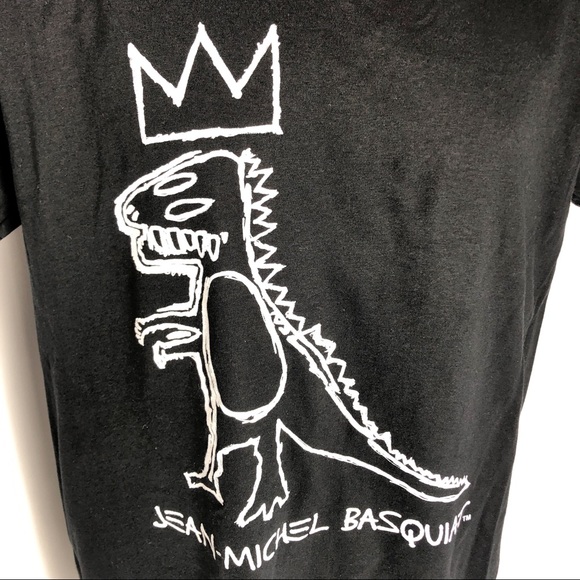 Jean-Michel Basquiat T-Shirt Dinosaur King Tee - Picture 4 of 5